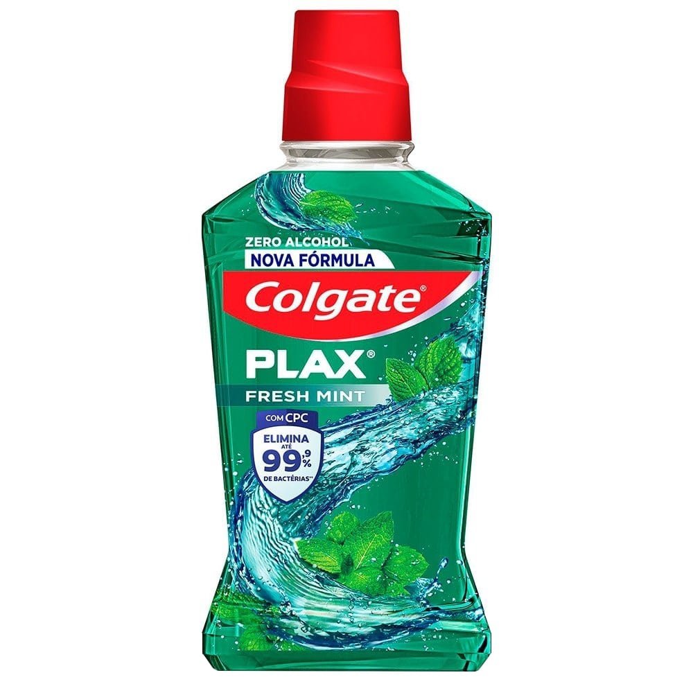 Enxaguatório Bucal Colgate Plax Total Fresh Mint 250ml