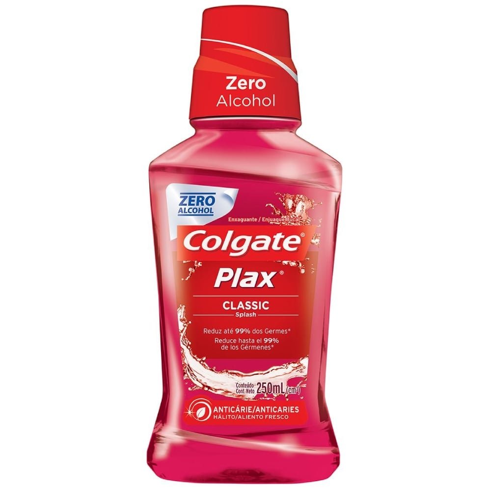Enxaguatório Bucal Colgate Plax Total Classic 250ml