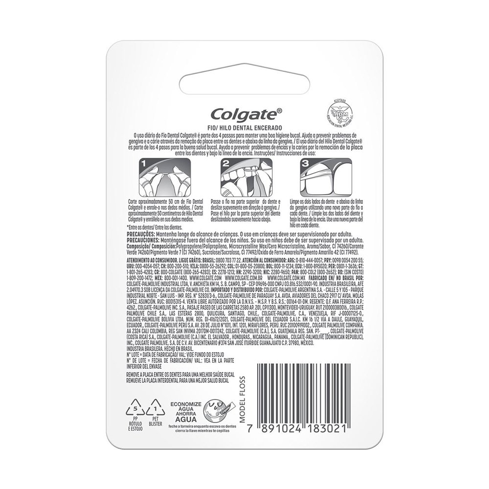Fio Dental Colgate Menta 50m