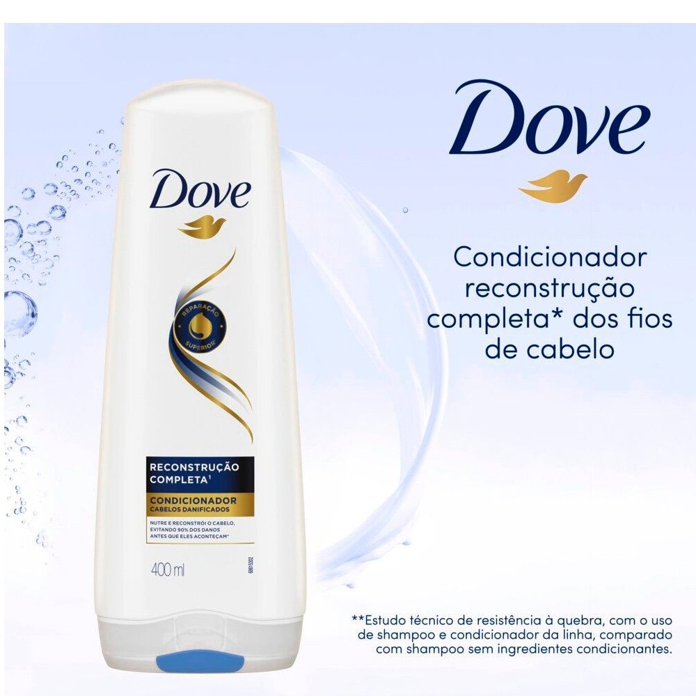 Condicionador Reconstrução Completa 400ml - Dove