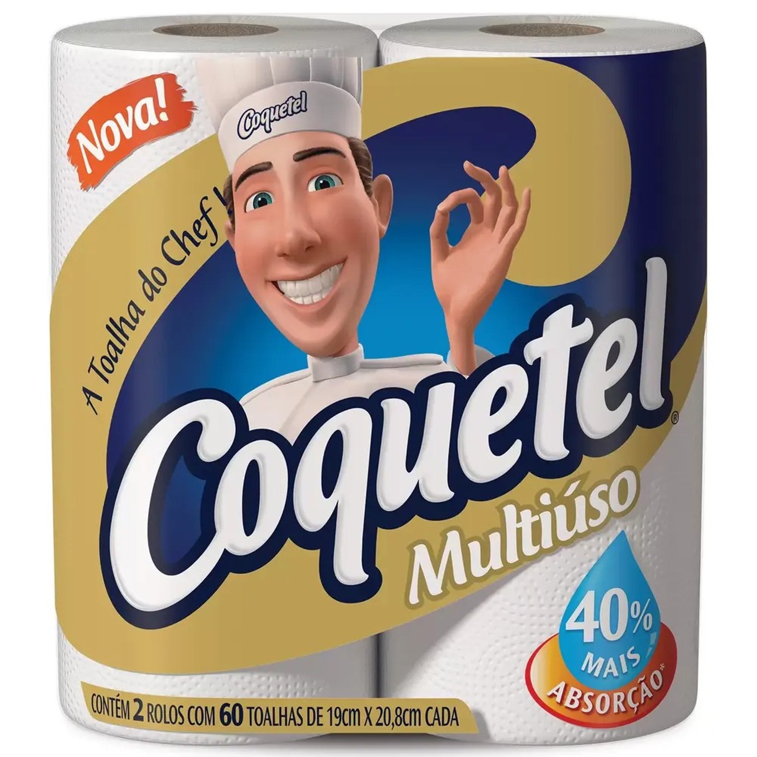 Papel Toalha Coquetel 120 Folhas
