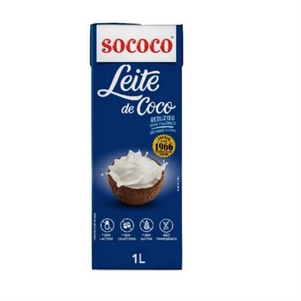 Leite de Coco Sococo 12x1L