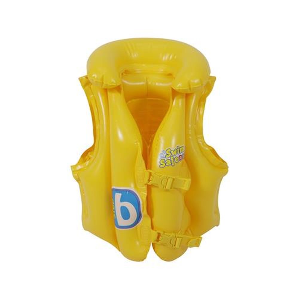 Colete Inflável Swim Safe Abc Amarelo 51 X 46 cm Bel