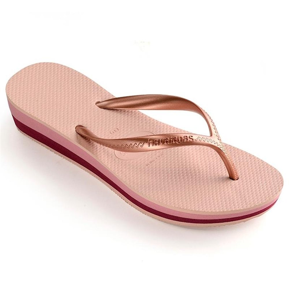 Havaianas High Light Rosa Ballet/Dourado Blush 35