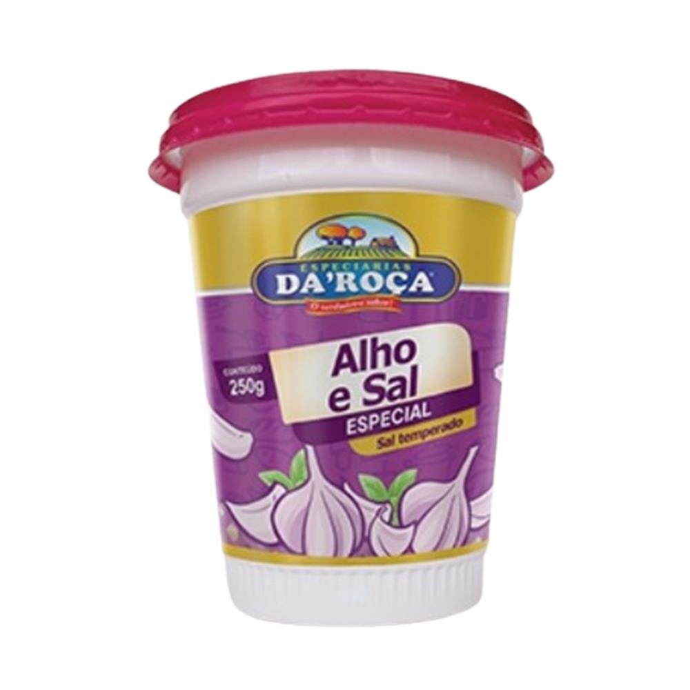 Tempero Copo Alho E Sal Da Roça 250g