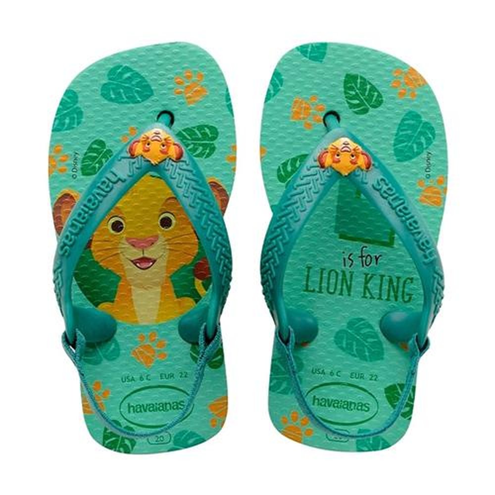 Sandália New Baby Disney Classic Verde Orvalho 19 Havaianas