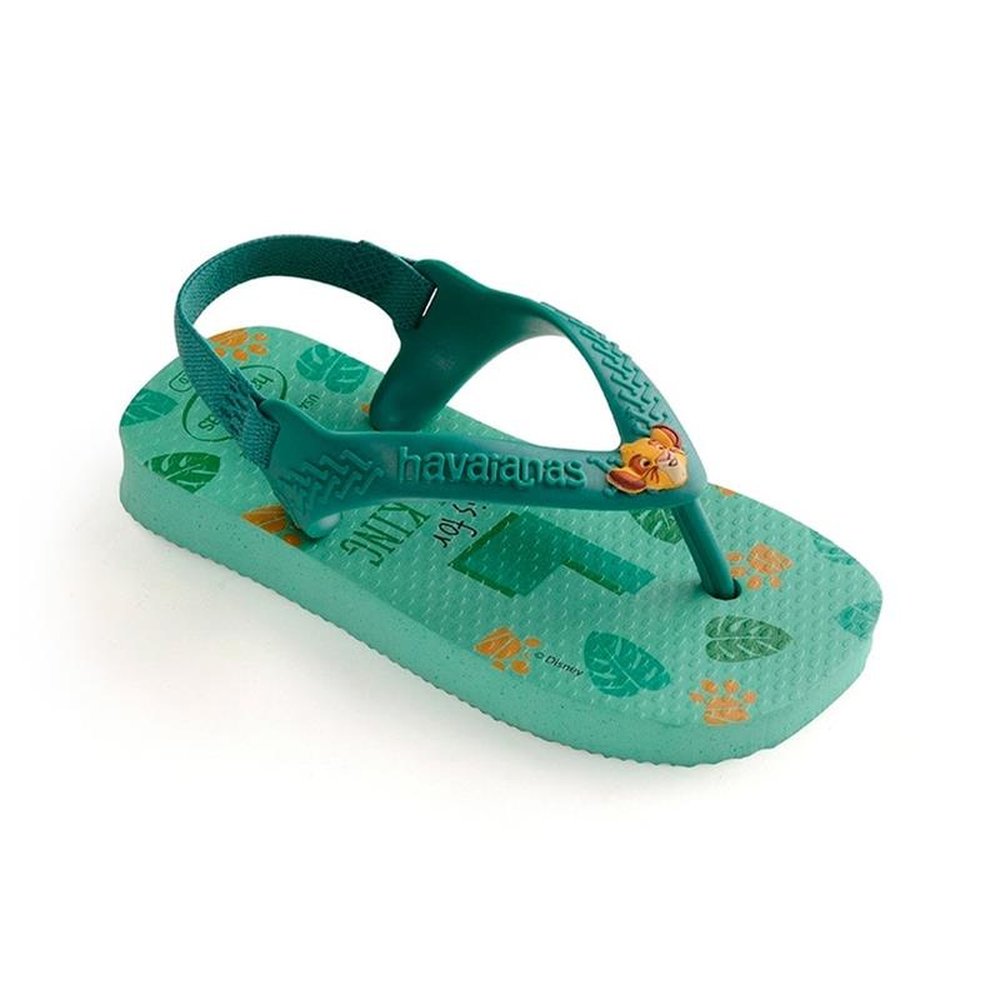 Sandália New Baby Disney Classic Verde Orvalho 19 Havaianas