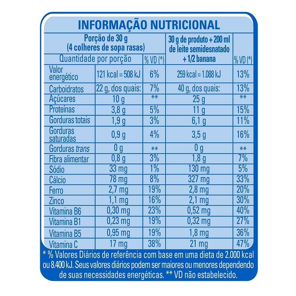 Farinha Láctea Nestlé Tradicional 210g Embalagem com 24 Unidades