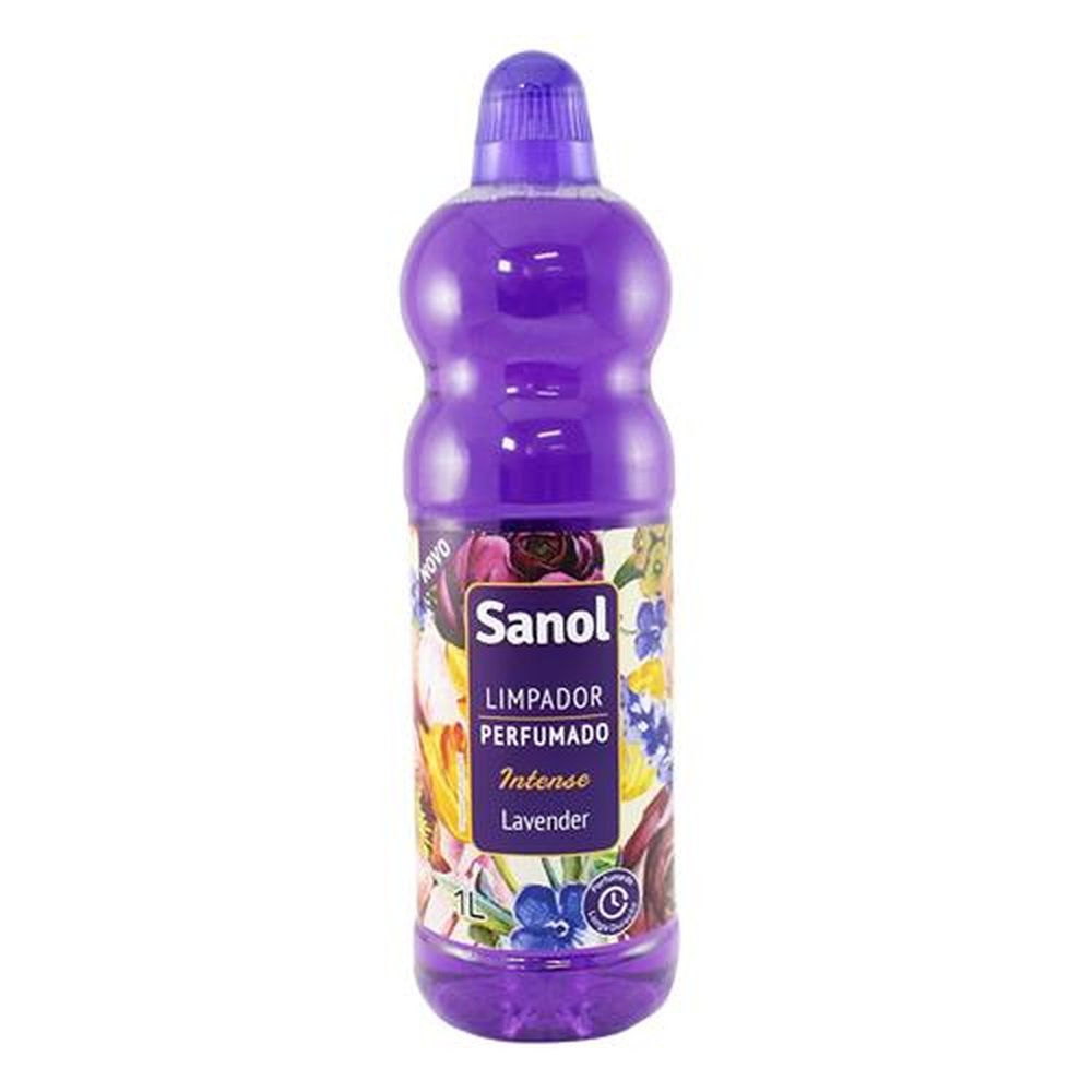 Limpador Perfumado Sanol Lavender 12X1L