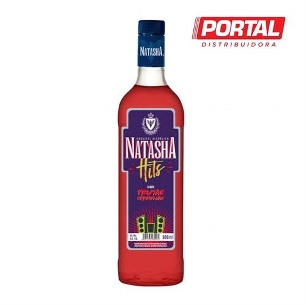 Vodka Natasha Hits Frutas Vermelhas 1X900ml