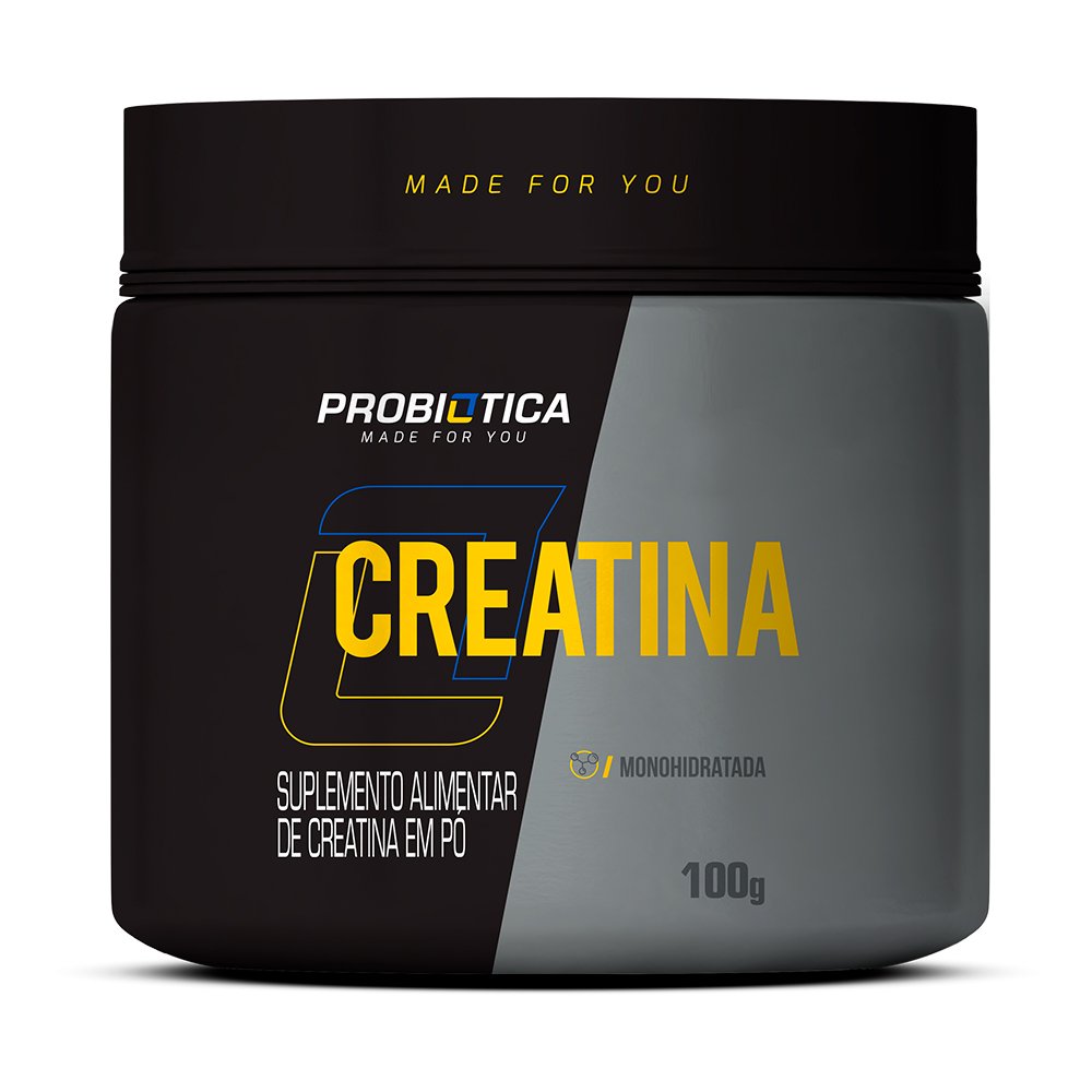 Creatina Pura Probiotica Pote 100G