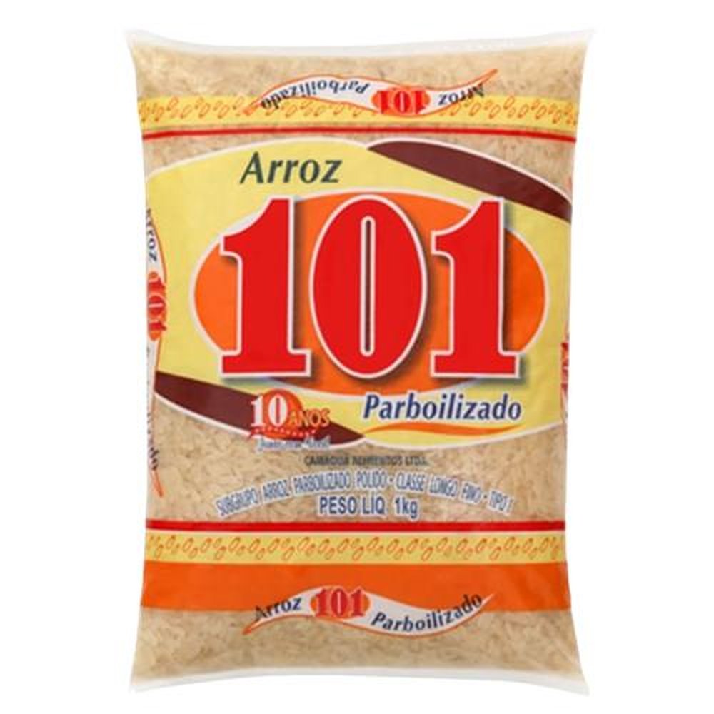 Arroz 101 Parboilizado 30x1kg