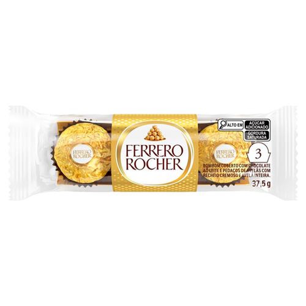Chocolate Ferrero Rocher T3 37,5g