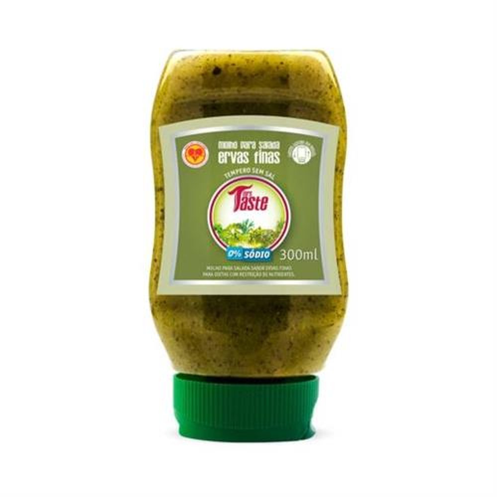 Molho para Salada Ervas Finas Mrs Taste Zero Calorias 300ml