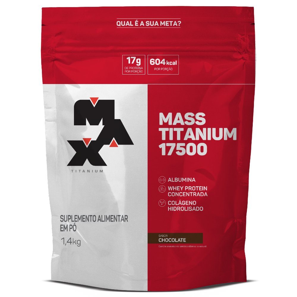 Mass Titanium 17500 Chocolate Refil 1,4Kg