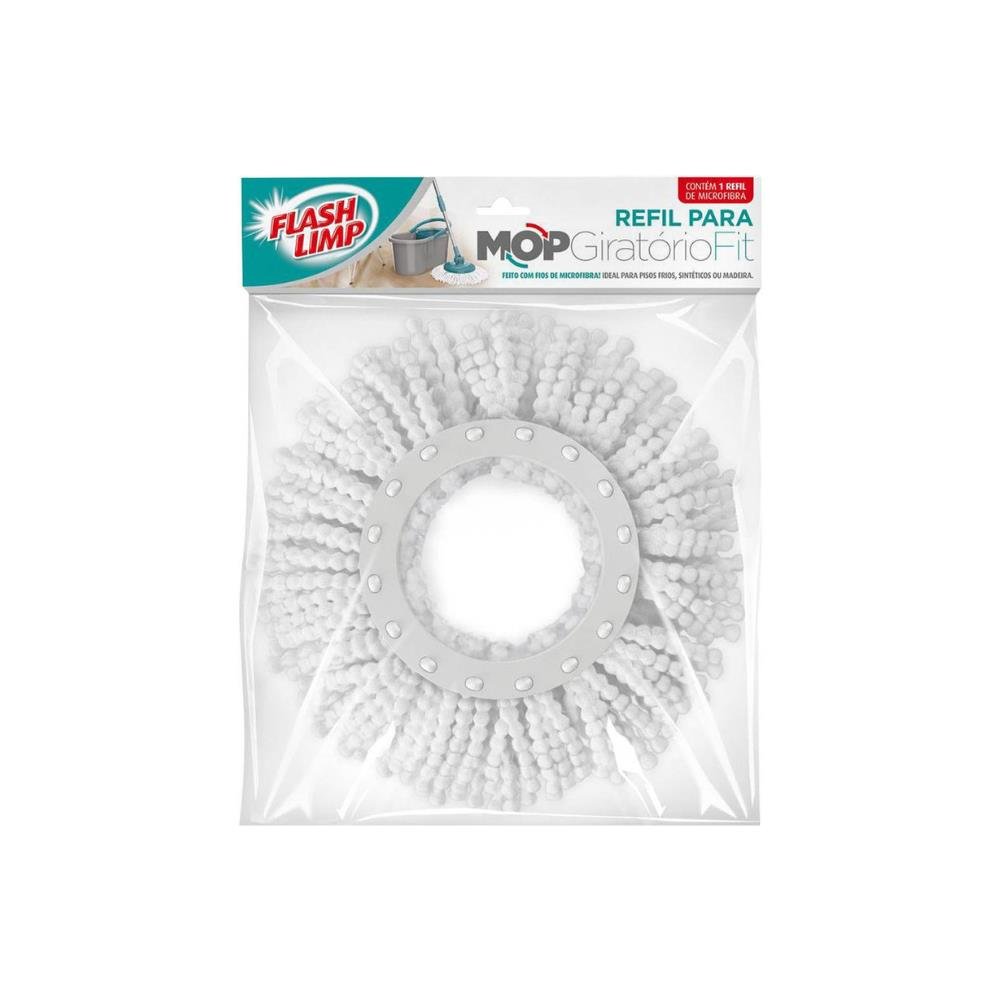 Refil para Mop Giratório Fit Flash Limp