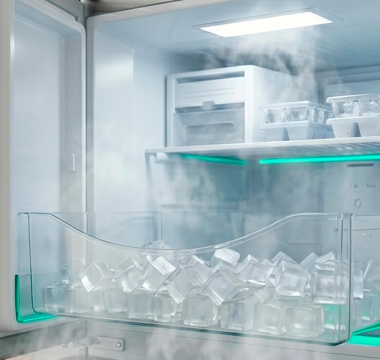 Freezer Consul CRD37EB 334L com cubos de gelo, luz interna e vapor frio