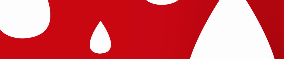 Fundo vermelho com gotas brancas para grafismo de campanha do chuveiro Lorenzetti