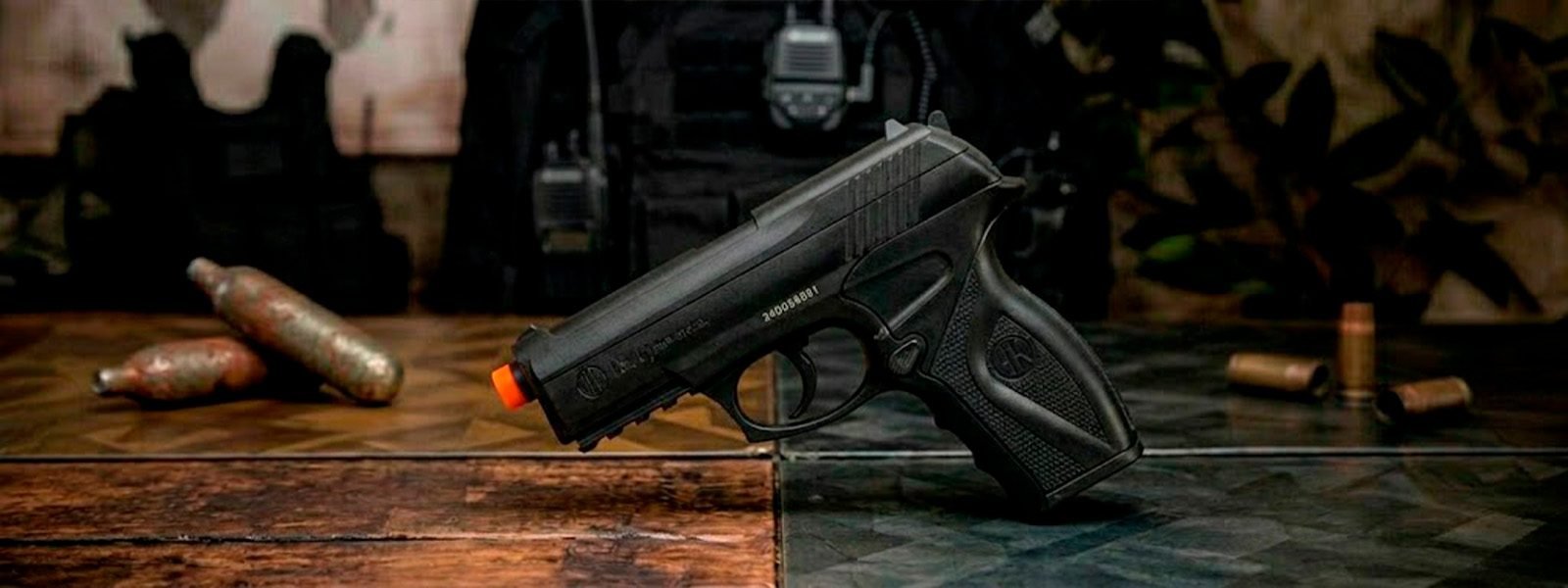 Pistola de Pressão Delta C11 CO2 4,5 mm