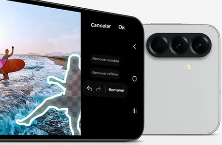 Apagador de objetos em foto no Galaxy A56 5G
