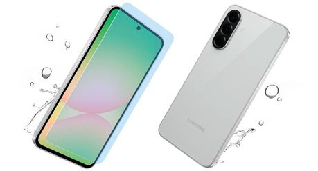 Galaxy A56 5G com proteção IP67 contra água e poeira