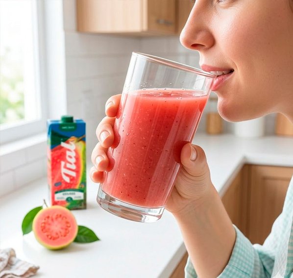 Imagem de apoio visual para o Suco Tial Goiaba