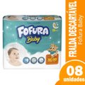 FRALDA DESCARTAVEL FOFURA BABY MEGA EXTRA GRANDE 8X30