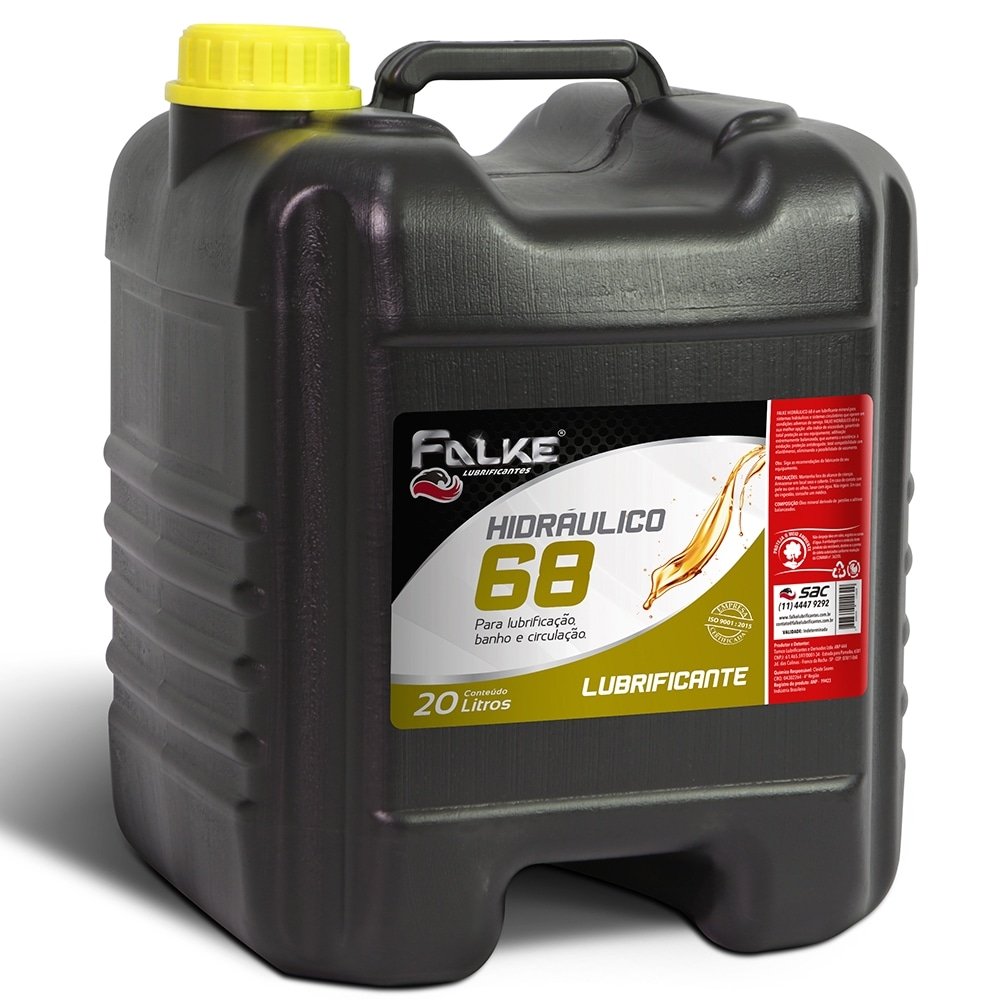Óleo Lubrificante Falke Hidráulico VG 68 20 Litros | Martins Atacado